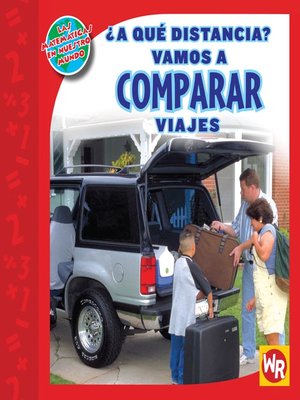 cover image of ¿A qué distancia? Vamos a COMPARAR viajes